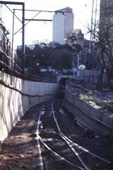 114135: MURL Clifton Hill Ramp East Melbourne Temporary 3 6 gauge tracks