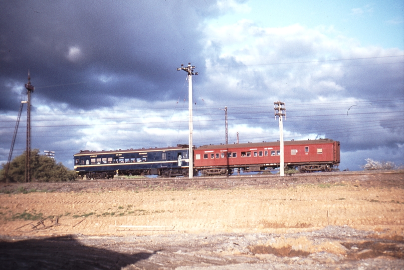 114288: North Bendigo Junction Down Rail Motor to Debiliquin 57 RM and BCPL