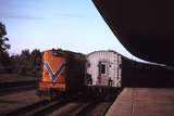 114307: Perth Terminal K 206 running round Indian-Pacific Empty Cars