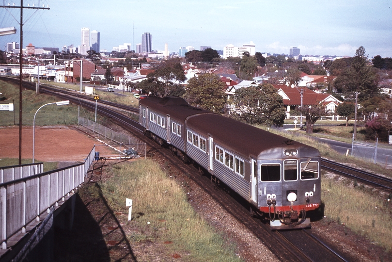 114319: Mount Lawley Down Suburban ADB 772 ADK 6xx