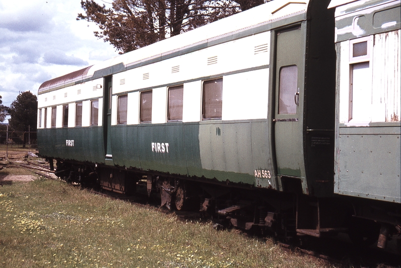 114323: Bassendean ARHS Museum Westland Sleeping Car AH 563