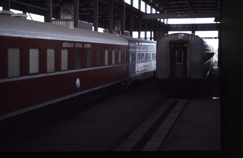 114363: Forrestfield Car Shed Australian National and Railways of Australia Cars