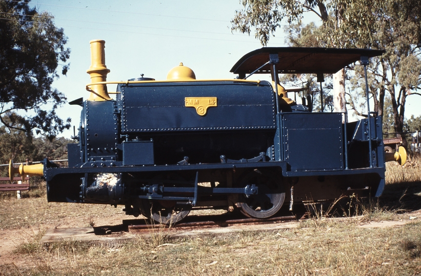 114513: Mount Morgan Apex Park Mount Morgan Limited Locomotive No 3 Hunslet 854-1903