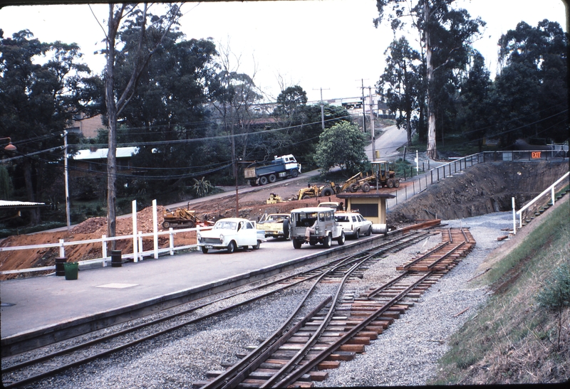 114698: Belgrave Stage 1C Trackwork in progress