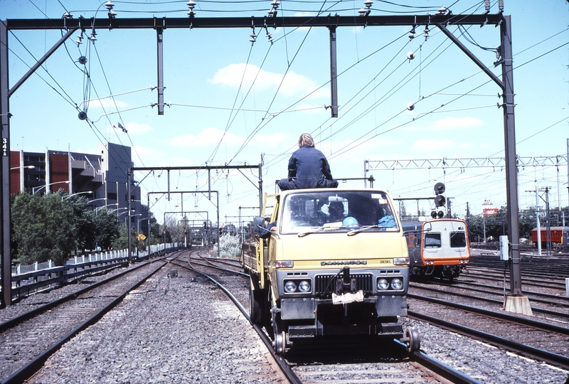 114933: Burnley Loop Ramp Jolimont MURLA Hi-Rail Track