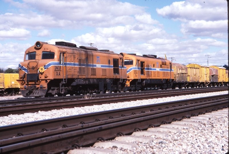 115156: West Toodyay Up Wheat Empty XA 1415 XB 1017