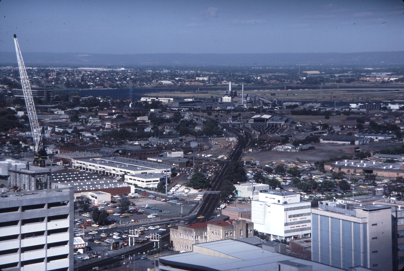 115184: Perth City - Claisebrook Viewed from St Martins Tower