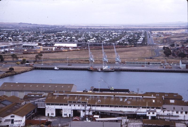 115227: North Geelong Grain receival View North