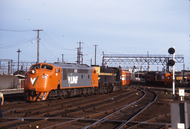 115320: Spencer Street 8220 Passenger from Geelong A 78 X 34