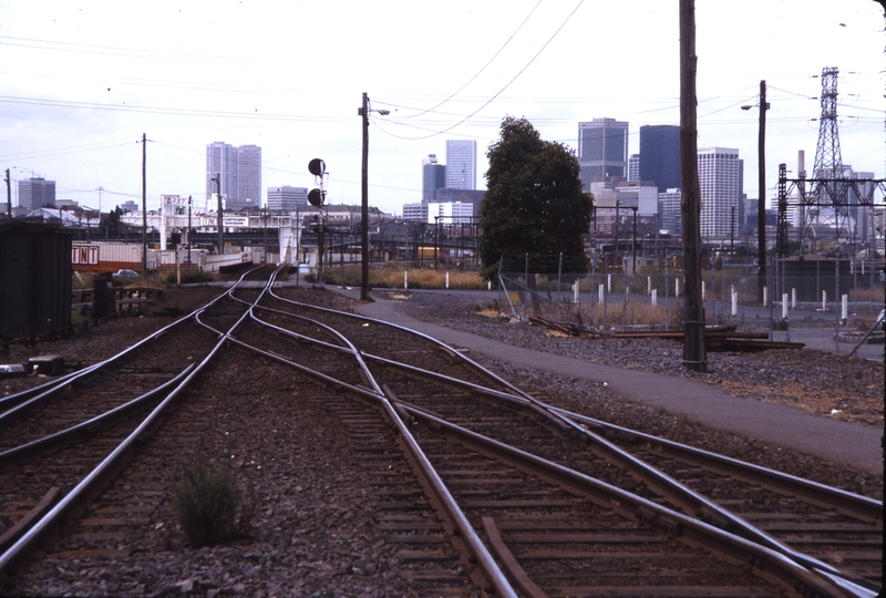 115350: Moonee Ponds Creek Junction Looking towards Spencer Street