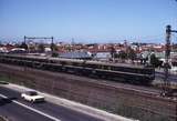 115380: West Footscray Down Suburban 7-car Harris 795 M 808 T leading