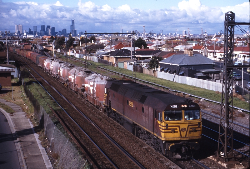 115444: West Footscray Junction Down Freight 42212