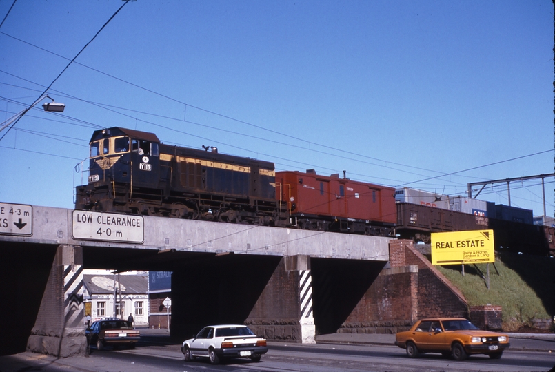 115446: Port Melbourne Line Clarendon Street Bridge Up Goods Y 119