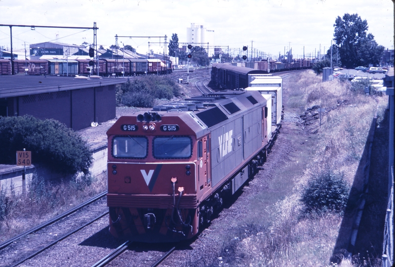 115671: West Footscray Junction Up Freight bg G 515