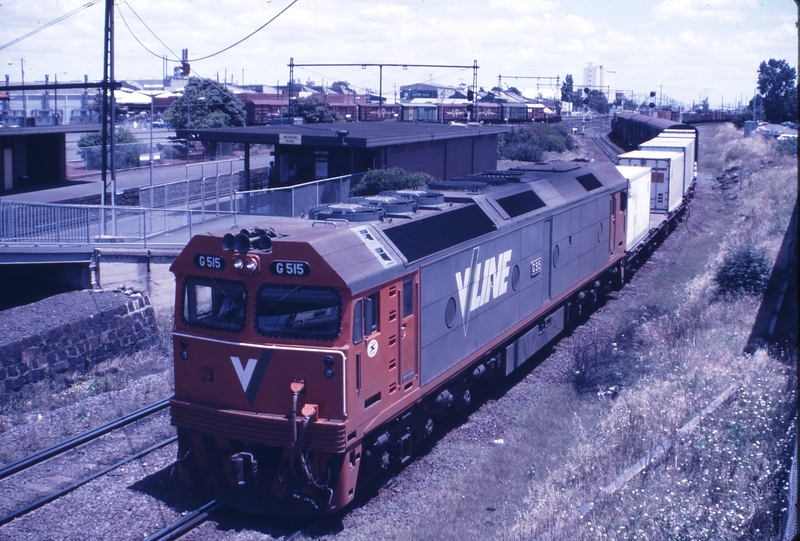 115672: West Footscray Junction Up Freight bg G 515