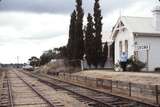 115761: Corowa Looking towards Culcairn Barbara McIntosh on platform