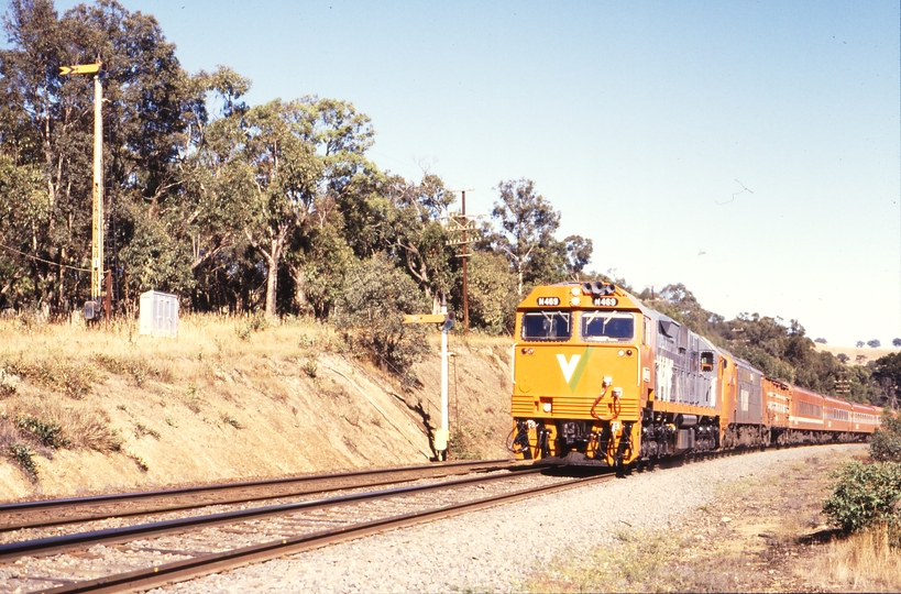 115889: Kilmore East up side 8310 Up Albury Passenger N 469 A 81