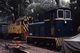 115936: Menzies Creek PBPS Museum ex AN V 9 and 610 mm gauge Canefields Diesel RMP Baguley 3354-1951 ex Inkerman No 4