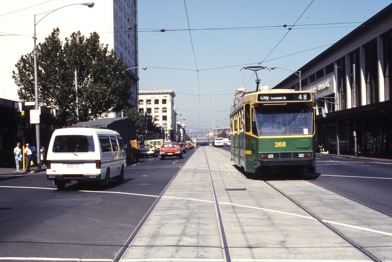 115949: Spencer Street at Bourke Street Up A2 268