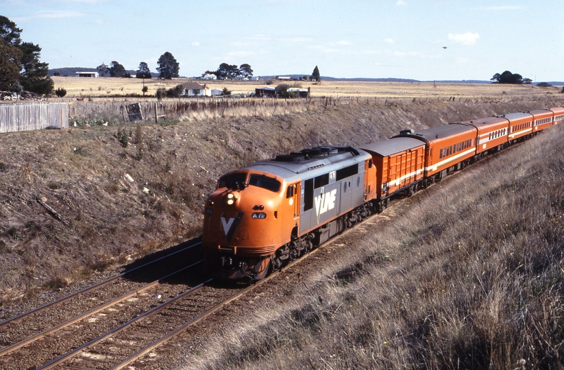 115970: Malmsbury 8046 Up Passenger from Swan Hill A 79