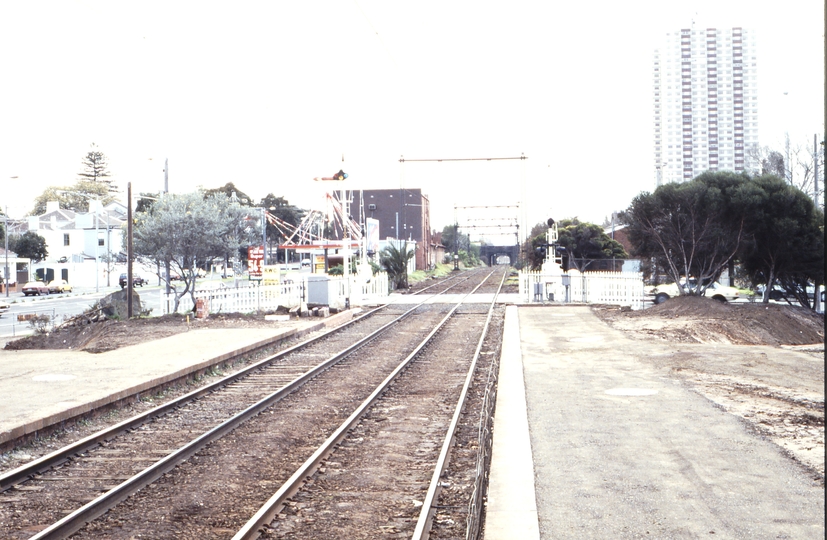 116078: Albert Park Looking towards Flinders Street Signal K100