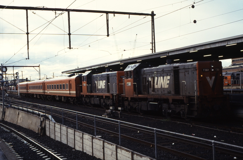 116130: Spencer Street 8427 Down Traralgon Passenger T 368 T 388