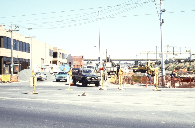 116171: Whiteman Street Looking towards Port Junction Light Rail Construction