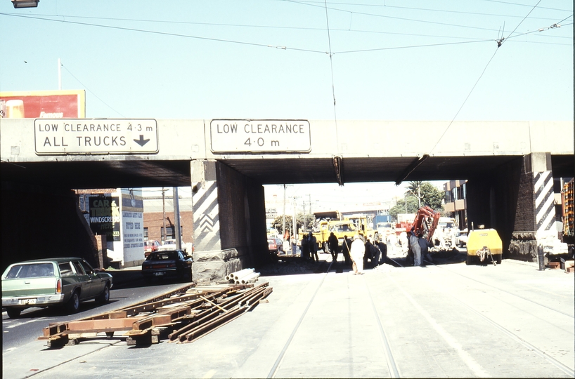 116173: Port Melbourne Line at Clarendon Street Looking South