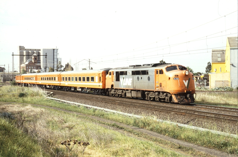 116219: Albion down side km 14 8009 Down Bendigo Passenger A 73