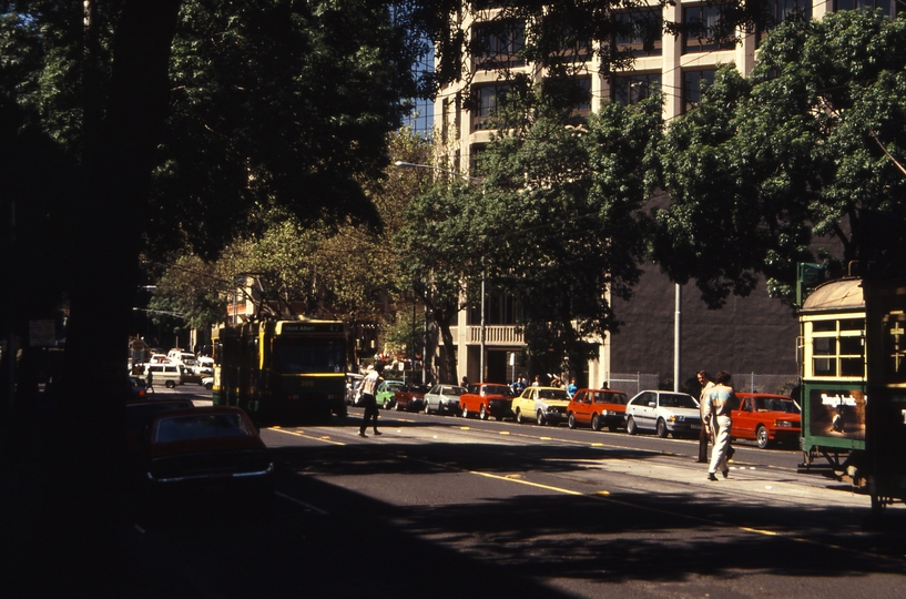 116225: Collins Street near Spencer Street Looking East