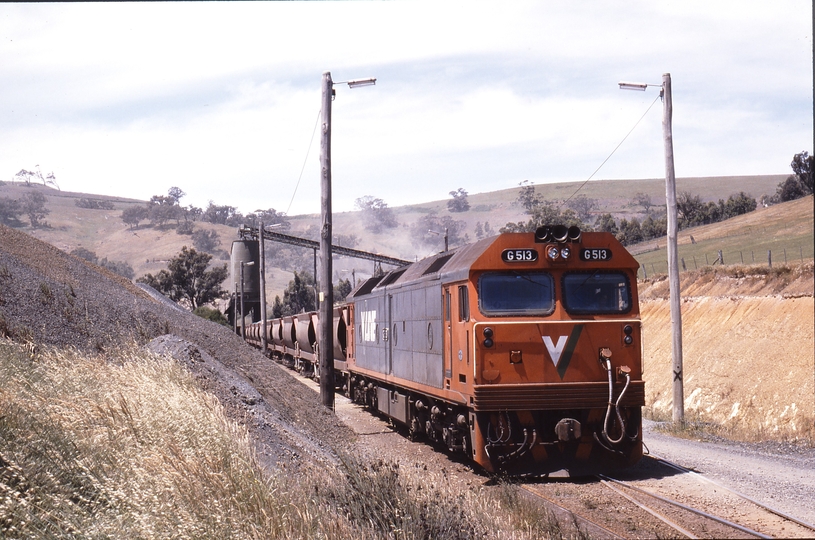 116232: Apex Quarry Siding Kilmore East Up Block Quarry Train G 513