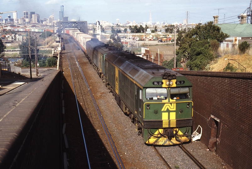 116425: Bunbury Street Tunnel Moreland Street Portal 9119 Down Adelaide Freight BL31 939 967