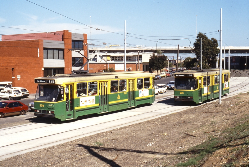 116437: Port Junction Down to Port Melbourne A2 259 and Up from St Kilda Beach A2 276