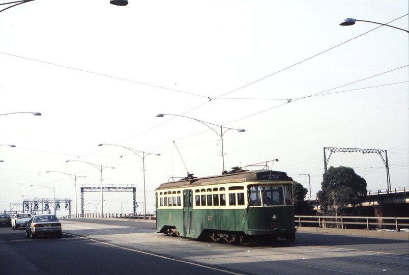 116488: Flinders Street at Spencer Street Up Y1 610