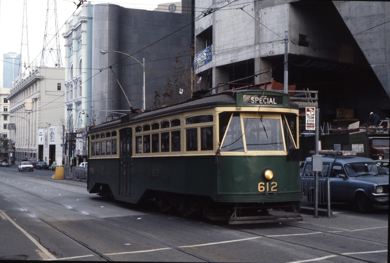 116492: Flinders Street at Spring Street Down Y1 612