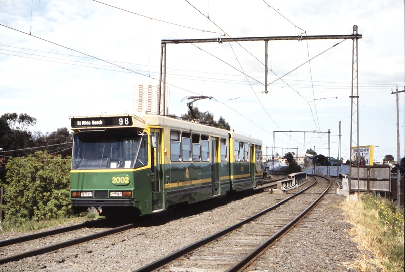 116547: St Kilda Line at City Road Down B1 2002