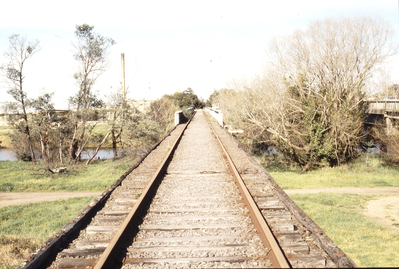 116557: Orbost Line Mitchell River Bridge Looking West from East End