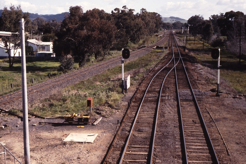 116600: Euroa Looking towards Melbourne