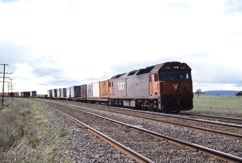 116662: Donnybrook Loop Down End 9696 Up Freight G 517