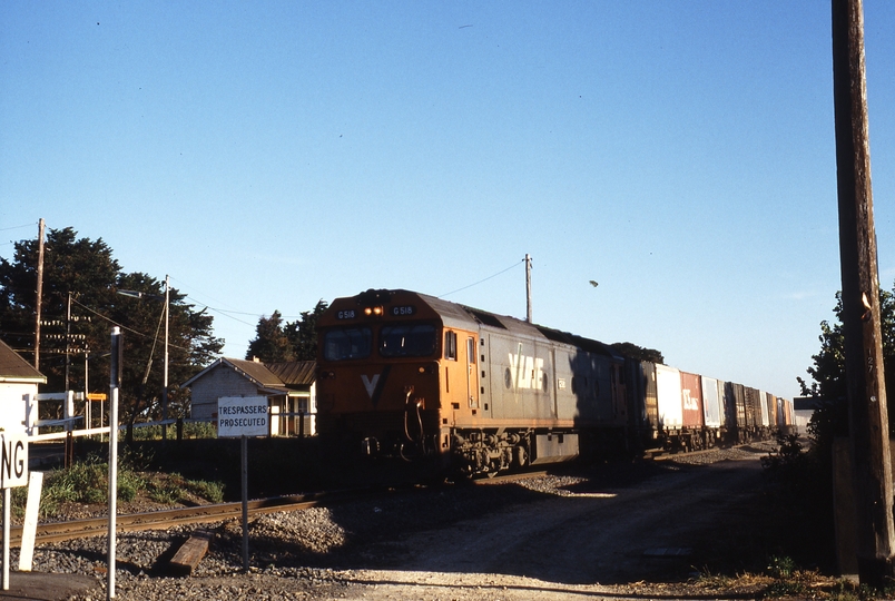 116783: Donnybrook 9664 Up Freight G 518