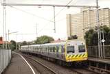 116801: Flemington Bridge Down Suburban 3-car Comeng 585 M leading