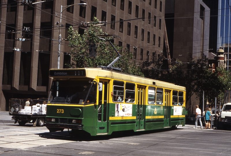 116864: Bourke Street at William Street Route 111 to Exhibition A2 273