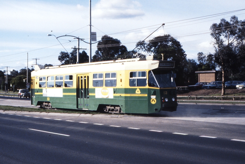 116911: Bundoora Line at Nickson Street Down Z1 53