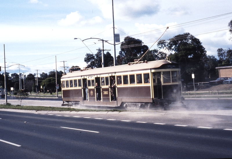 116914: Bundoora Line at Nickson Street Down ARHS Special W 380