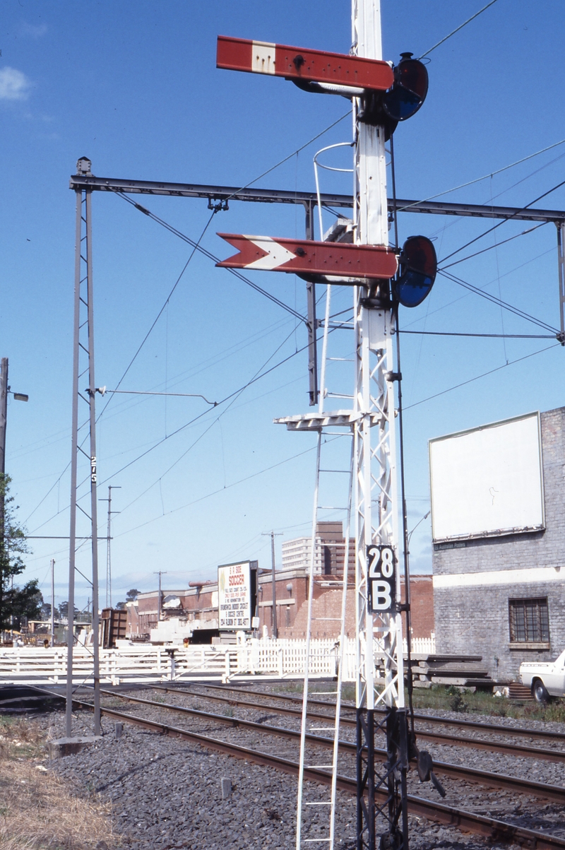 117110: Upfield Line at Dawson Street Looking towards Melbourne