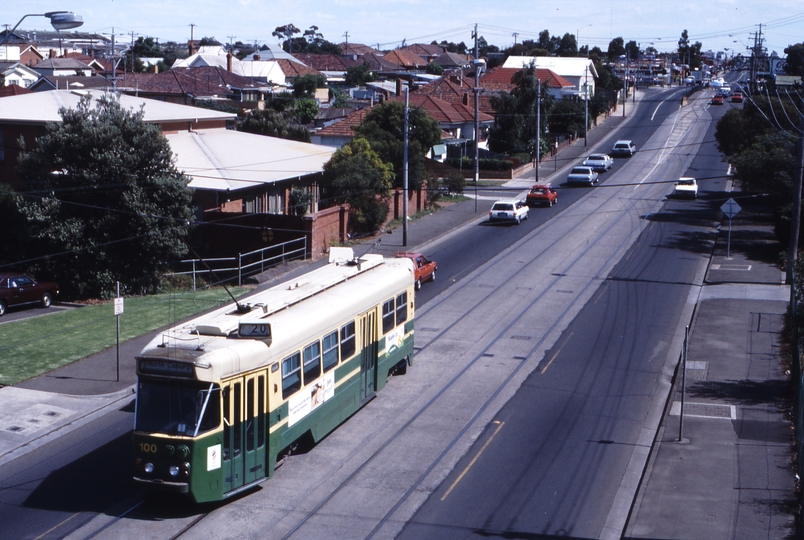 117166: North Coburg Terminus up side Footbridge Down Z1 100