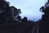 117245: Barnawartha Looking towards Albury from Cab of Loco on 8661 Down Intercapital Daylight Express