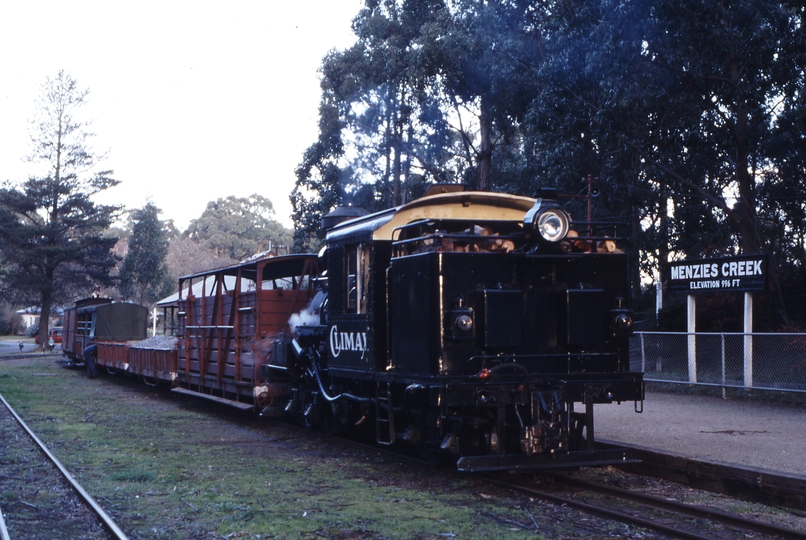 117302: Menzies Creek Up Ballast Climax 1694