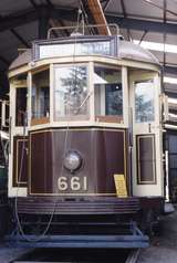 117335: Ballarat Tramway Museum Depot W3 661