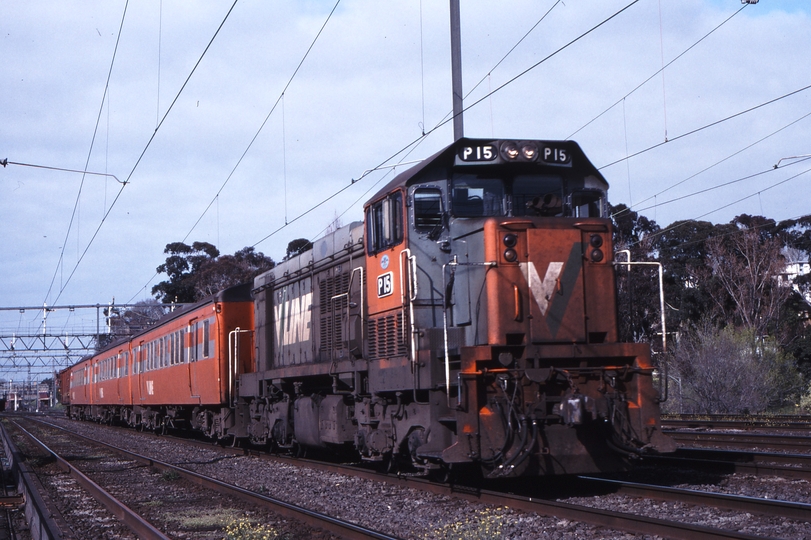 117363: Cremorne Bridge 8408 Up Passenger from Leongatha P 15